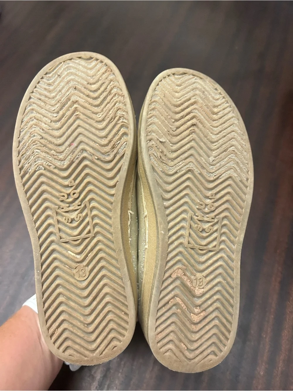 ShuShop Beige/Tan Kids Sneakers